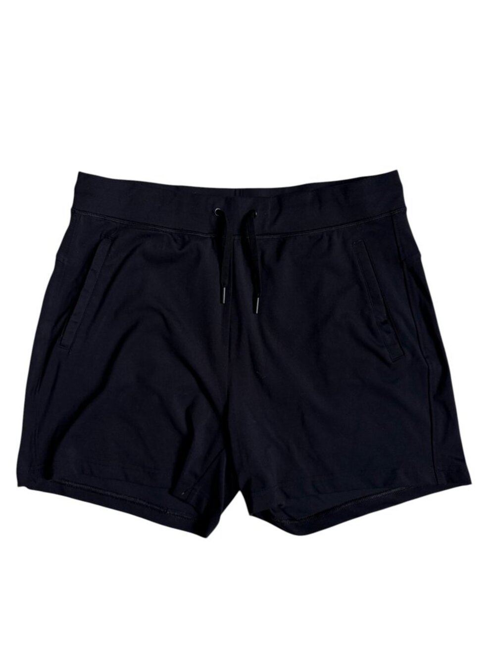 Yogalicious Lux Avenue 4" Shorts (Black) - Large